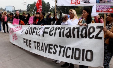 Crimen de Sofía Fernández: marcha para reclamar que los policías imputados no queden en libertad