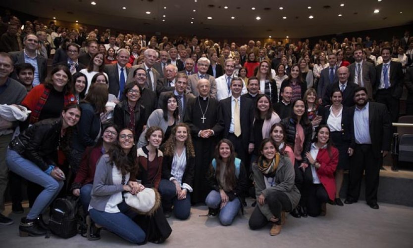 Visita del Prelado del Opus Dei a la Universidad Austral