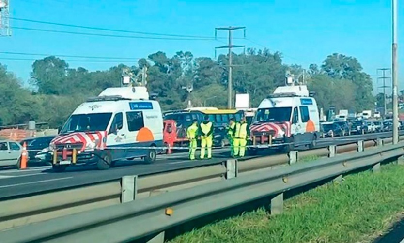 Al menos dos heridos en un accidente múltiple en la Panamericana