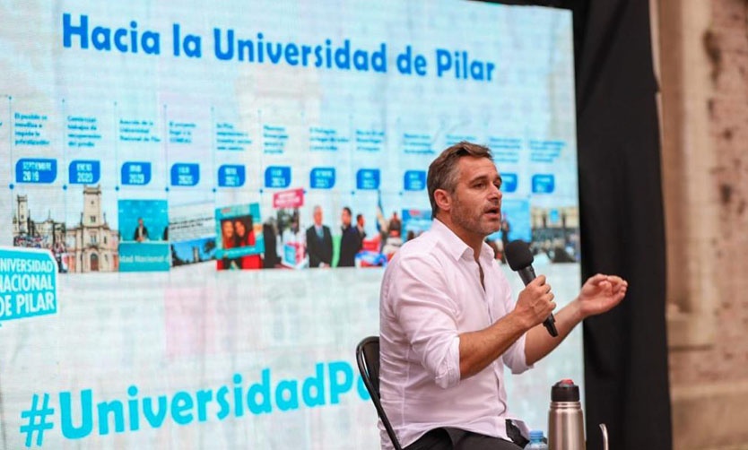 Achával: "Los que están en contra de la Universidad le están frenando el sueño a miles de pibes"