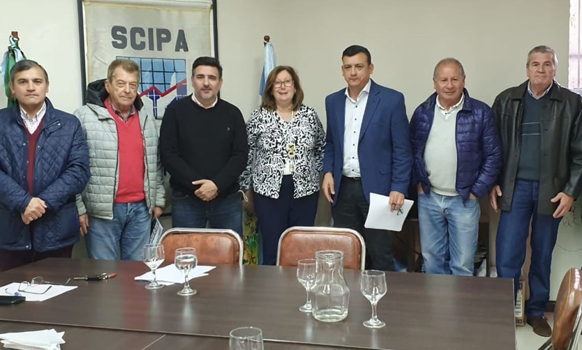 Fabián Agüero se reunió con directivos de la Cámara de Comercio