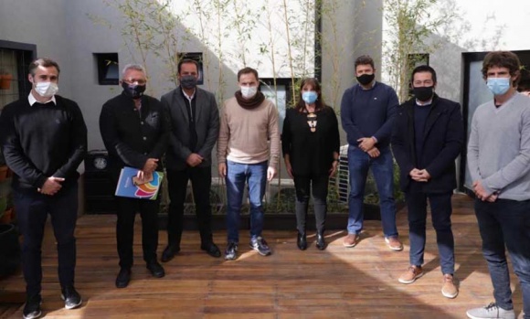 Achával se reunió con la ministra García e intendentes de la zona norte