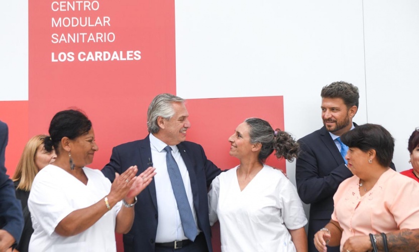 Alberto Fernández: "Ya dejamos los cimientos armados para que la Argentina crezca"