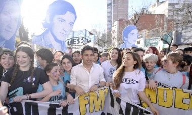 Noche de los Lápices: Kicillof participó de la marcha por el 49° aniversario