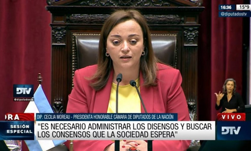 Cecilia Moreau: “Vamos a construir los consensos necesarios y avanzar en una agenda que busque resolver los problemas de la gente”