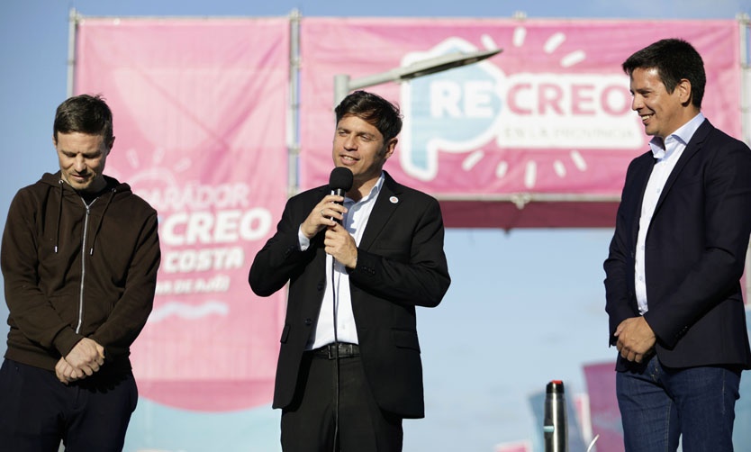 Kicillof: “Este verano vamos a batir récords; será una temporada imponente”