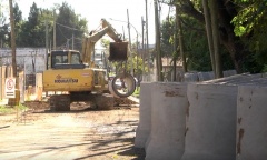 SCIPA celebró el inicio de un paquete de obras públicas en el centro de Pilar