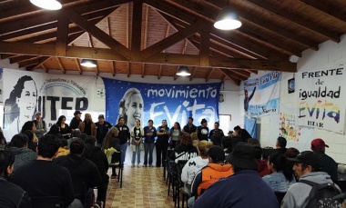 El Movimiento Evita llamó a reconstruir los lazos comunitarios