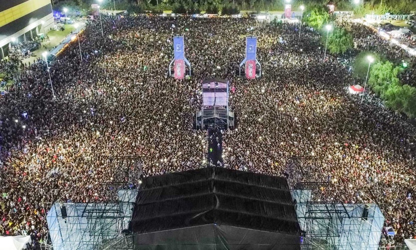 Una multitud participó de los cierres de los festejos por los Carnavales