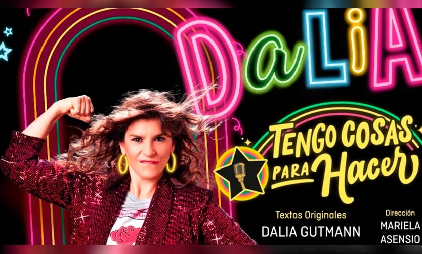 Dalia Gutmann se sube a las tablas del Teatro Gran Pilar