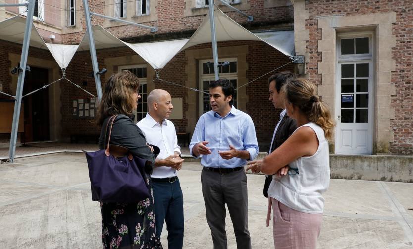 Con la firma de un convenio, avanza la idea del Polo Educativo Regional en el Pellegrini