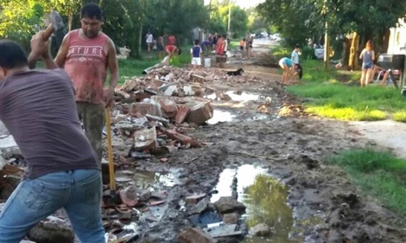 Los vecinos podrán pagar la tasa domiciliaria con materiales, luminarias o labores comunitarias