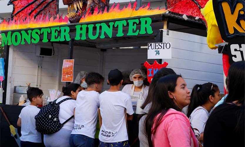 Habrá casi un centenar de kioscos escolares en las Fiestas Patronales de Pilar