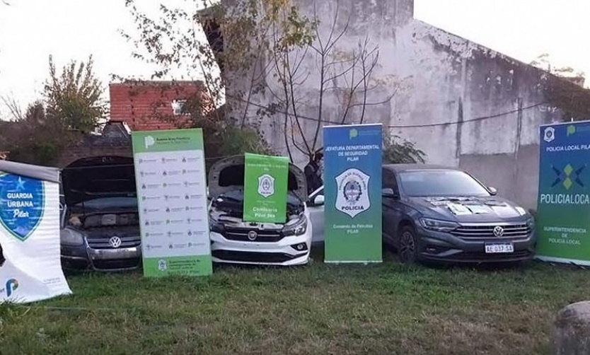 Desbaratan banda acusada de robo en la puerta de un banco