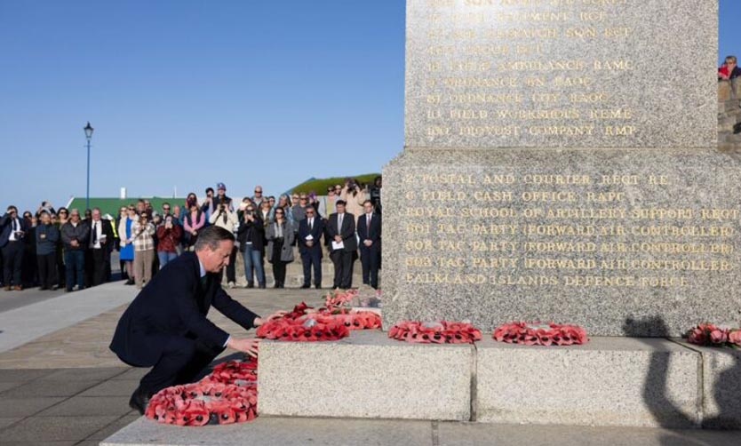 Kicillof y otros gobernadores repudiaron la visita oficial de David Cameron a las Islas Malvinas