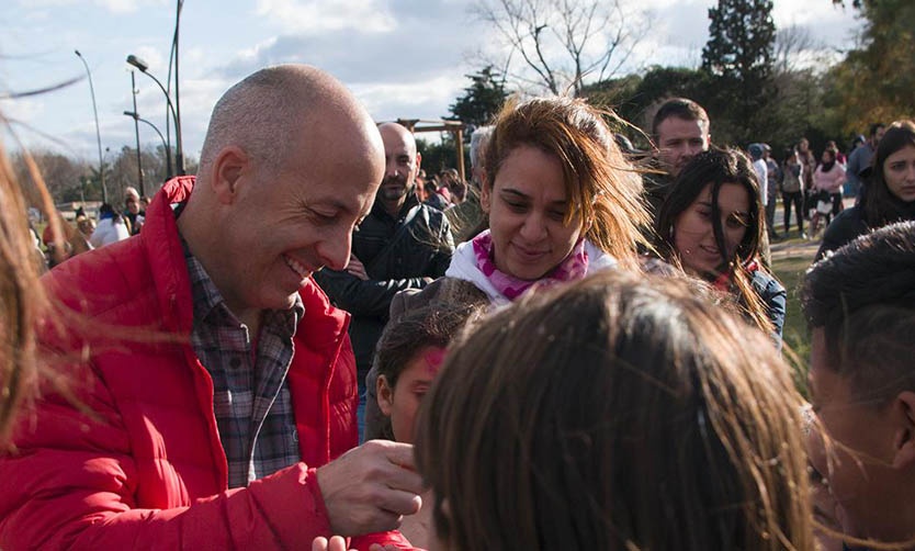 El intendente acompañó el festejo del Día del Niño en Zelaya