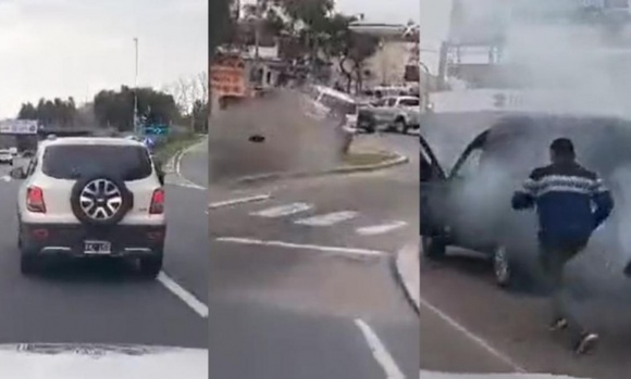 Video: Impresionante persecución policial en Panamericana