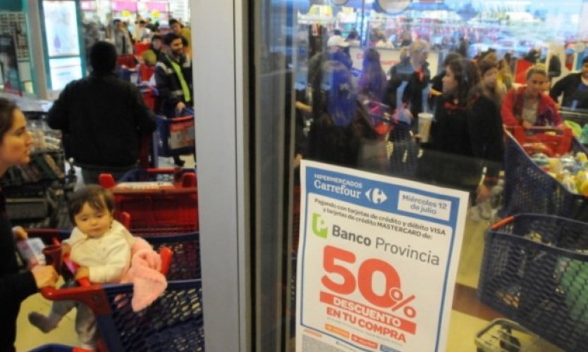 Con cambios, lanzan otro miércoles de descuentos en supermercados para clientes del Banco Provincia