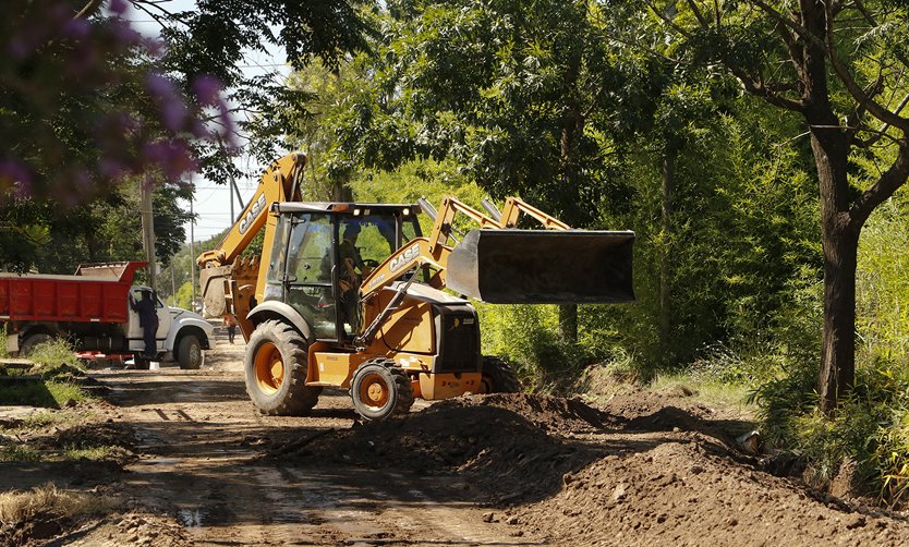 Arrancan obras de pavimentación en la localidad de Fátima