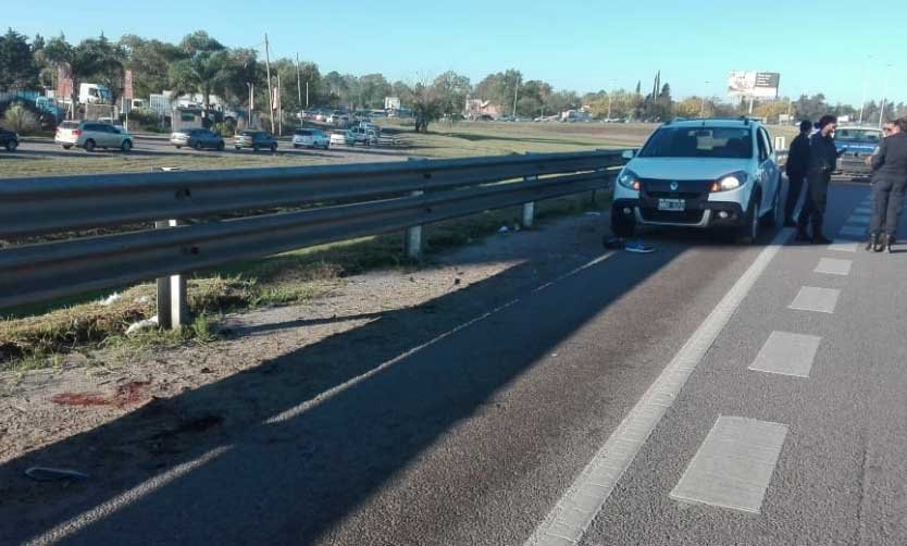 Murió un hombre atropellado en Panamericana