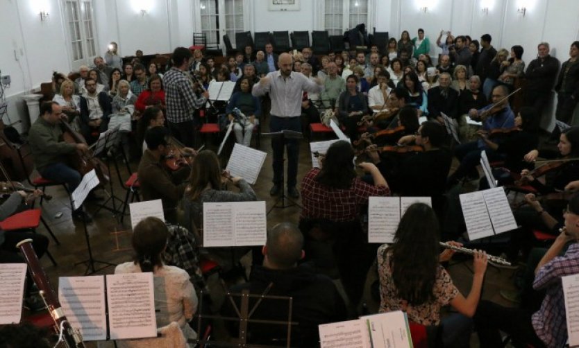 La Orquesta Sinfónica cerró el mes de la Cultura en el Concejo de Pilar