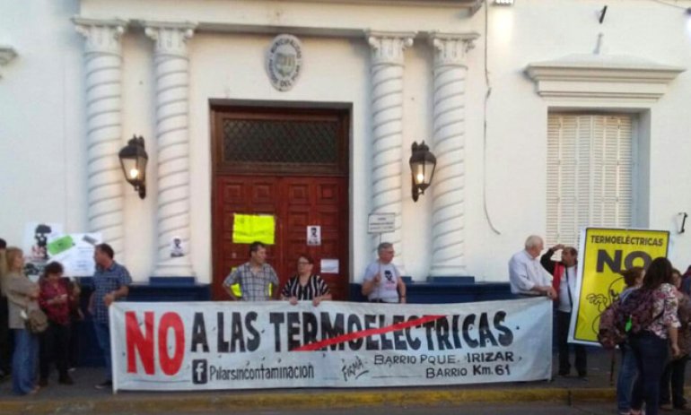 Termoeléctricas: Vecinos acudieron a la Justicia y se volvieron a movilizar