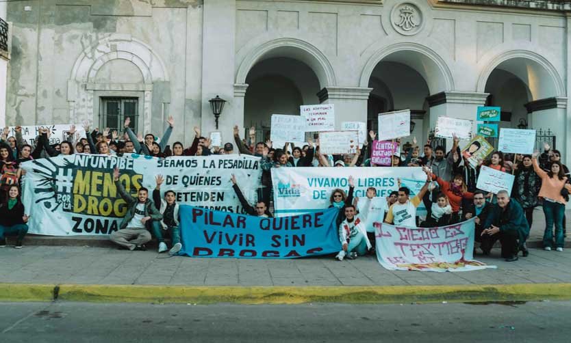 Se concretó la 2da "Marcha por la Vida Libre de Adicciones"