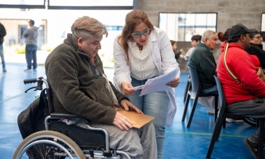 El Municipio realizó un nuevo operativo con asesoramiento sobre pensiones por discapacidad