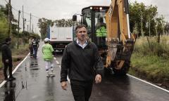 Achával recorrió nuevos asfaltos: “Trabajamos día a día para mejorar nuestras localidades”