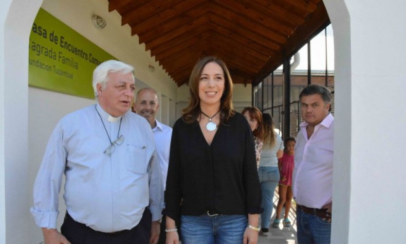 María Eugenia Vidal pasó por Pilar e inauguró una Casa de Encuentro Comunitario