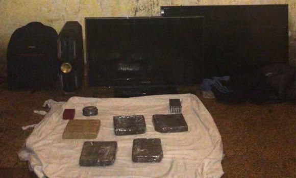Detienen a un delincuente con casi 4 Kilos y medio de marihuana