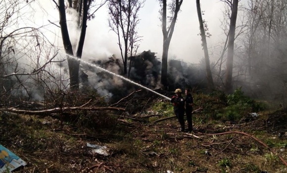 Sigue el incendio en el predio de “La Montonera” y crecen las quejas