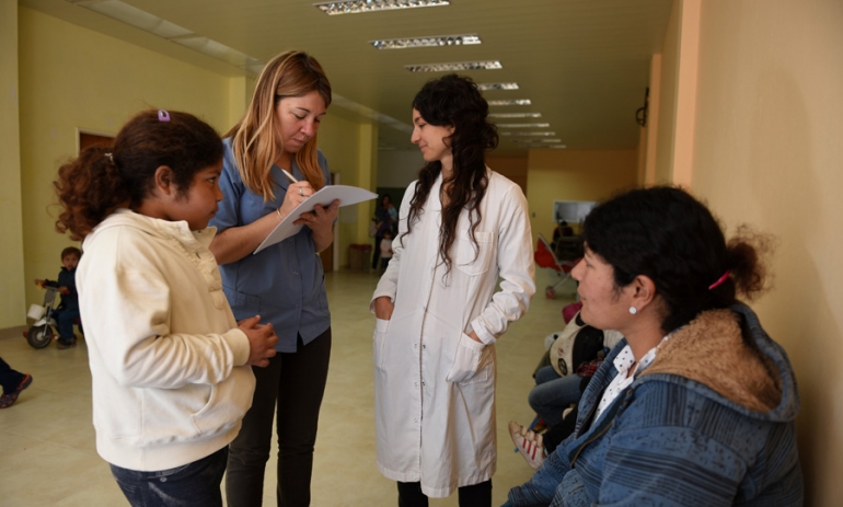 La Posta Sanitaria del Hospital Austral ya atendió a 1.400 familias