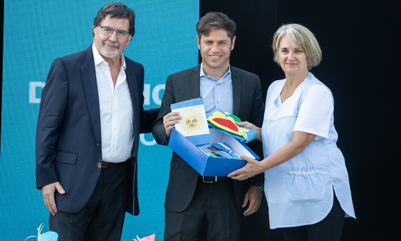 Kicillof encabezó el inicio del ciclo lectivo 2023