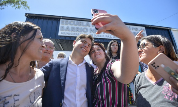 Kicillof destacó la construcción de 123 escuelas en territorio bonaerense