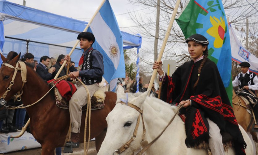 Pilar celebró los 202 años de la Declaración de la Independencia