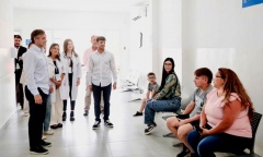 Achával destacó la inversión en tecnología médica en el Hospital Falcón