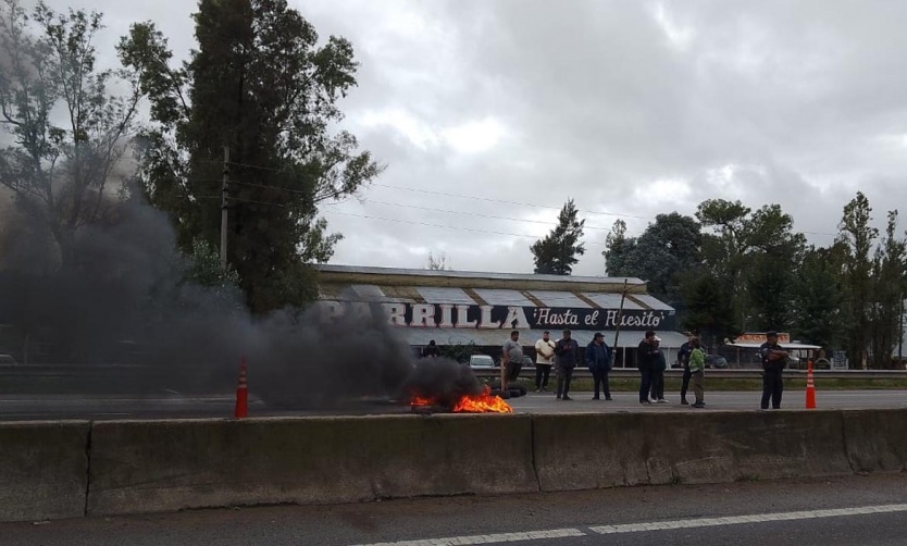 Tras acuerdo por la reparación del puente peatonal, vecinos levantaron corte en la Ruta 8