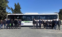 Metropol y Scania prueban un colectivo ecológico a GNC en la línea 176