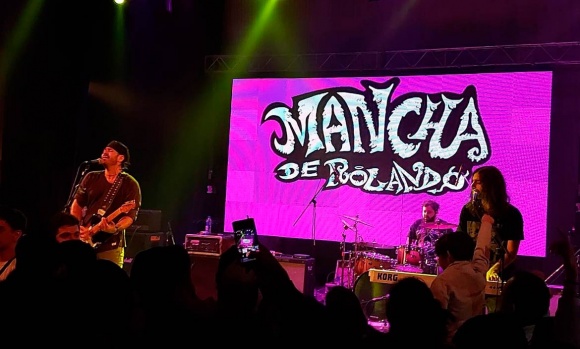 "Mancha de Rolando" se suma al gran cierre del Pilar Rock