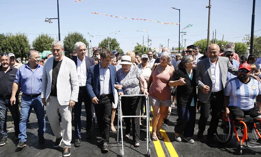 Kicillof: “Nuestro pueblo va a avanzar a partir de la justicia social y una mejor distribución del ingreso”