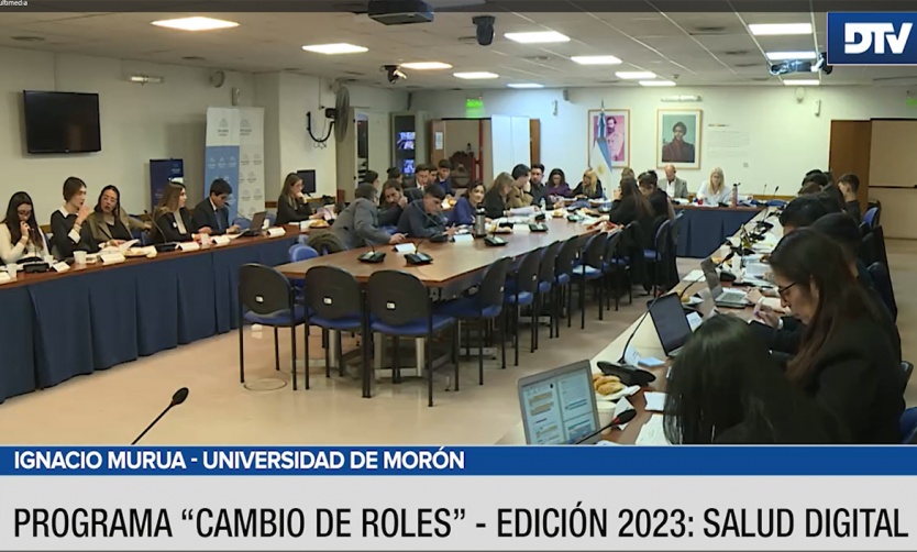 Con universitarios de todo el país y la región, comenzó en diputados el programa “Cambio de Roles”