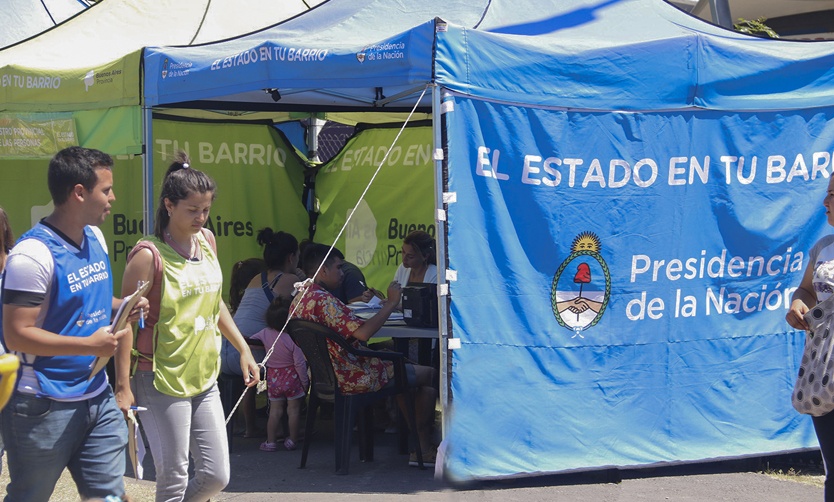 Se podrá obtener el DNI en el acto en los operativos del “Estado en tu Barrio”