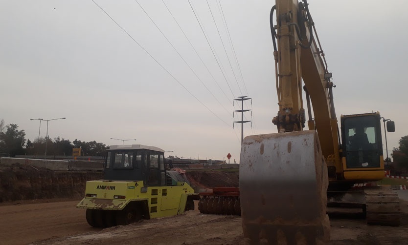 Por obras en el puente Las Magnolias, cierran por un mes el cruce de la calle Chubut