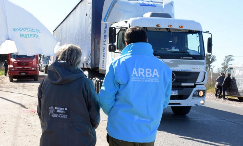 La Provincia fiscalizó el transporte y disposición de residuos industriales en Pilar