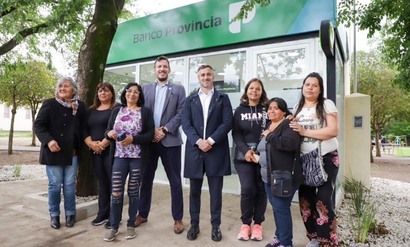 Quedó habilitado un nuevo cajero automático en una localidad de Pilar