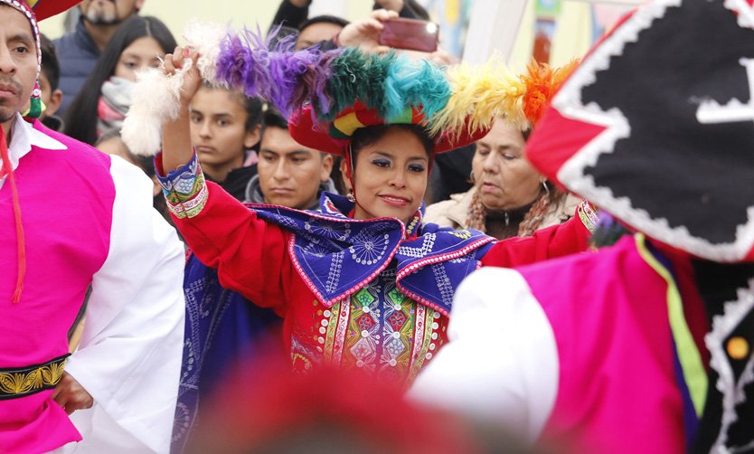 Con un multitudinario festival, Pilar homenajeó a la comunidad peruana