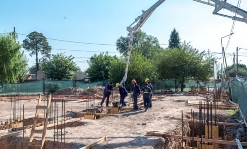 Avanza la construcción de la Casa del Cuidado en el barrio Monterrey