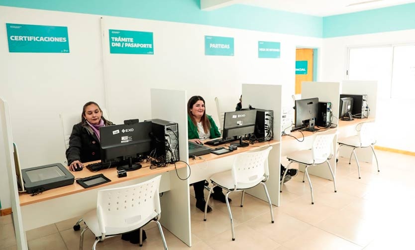 La Comuna habilitó las nuevas instalaciones del Registro de las Personas en Villa Rosa