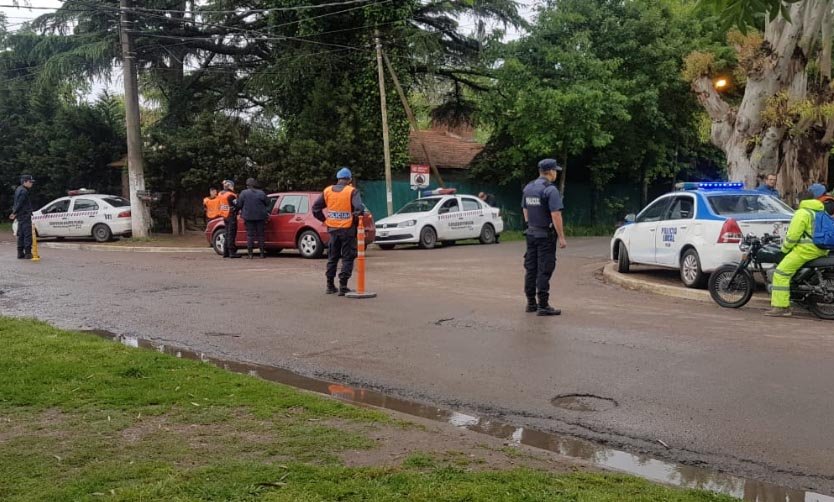 Tres detenidos en operativo de seguridad en un barrio de Del Viso